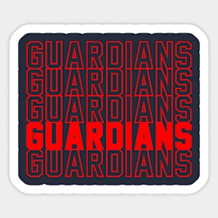 GUARDIANS Sticker